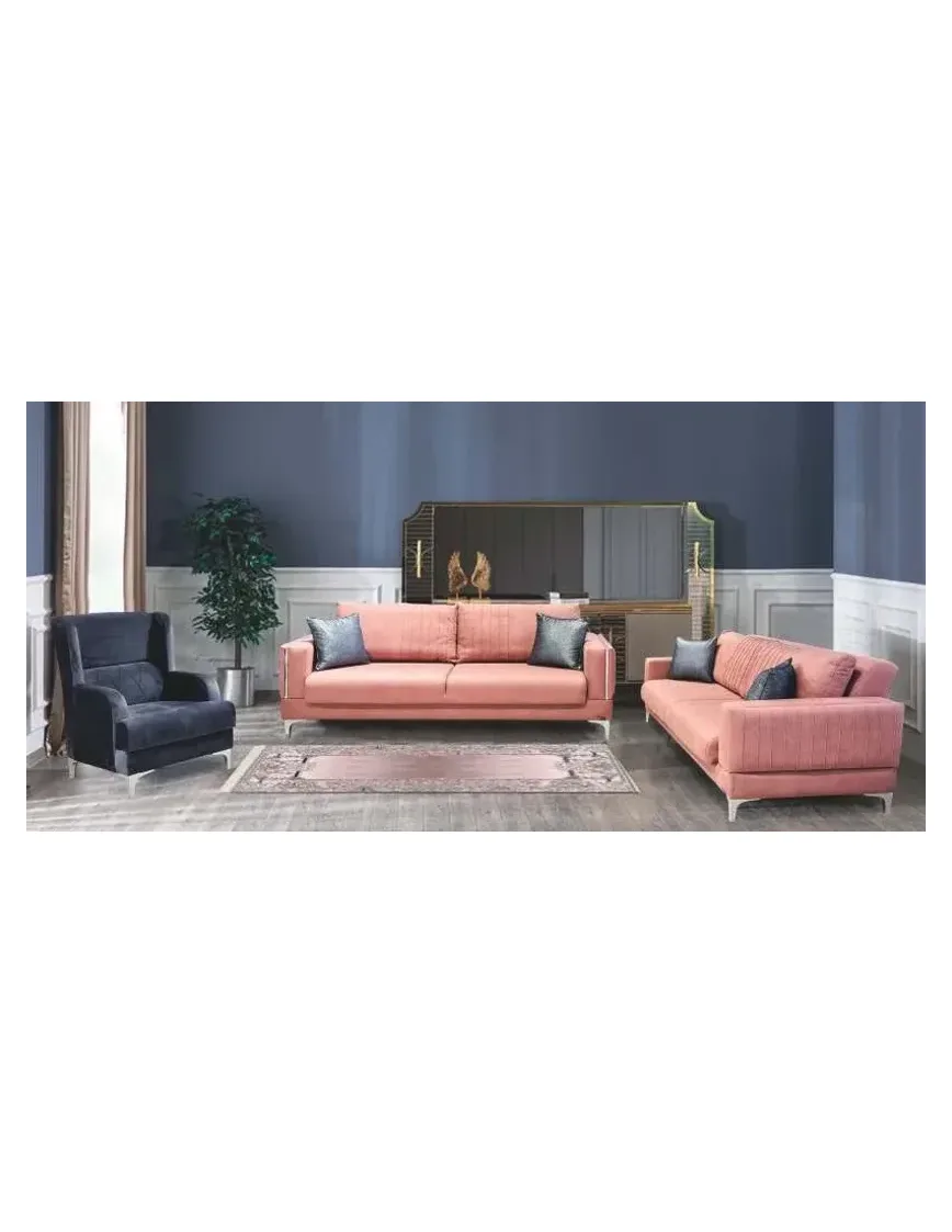Musa Kanepe Delux 03 Koltuk Takımı